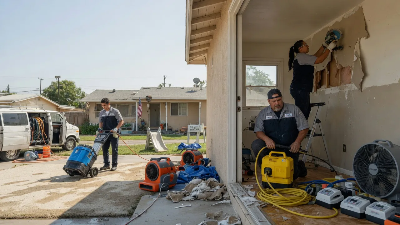 Water Damage Restoration in Burbank, WA near me